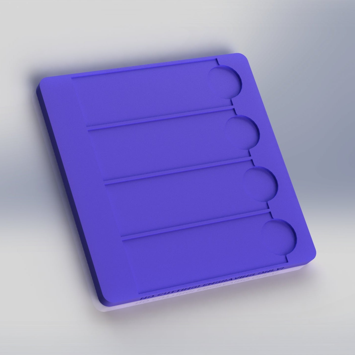 XTool F1 / S1 Brass Name Plate Fixture