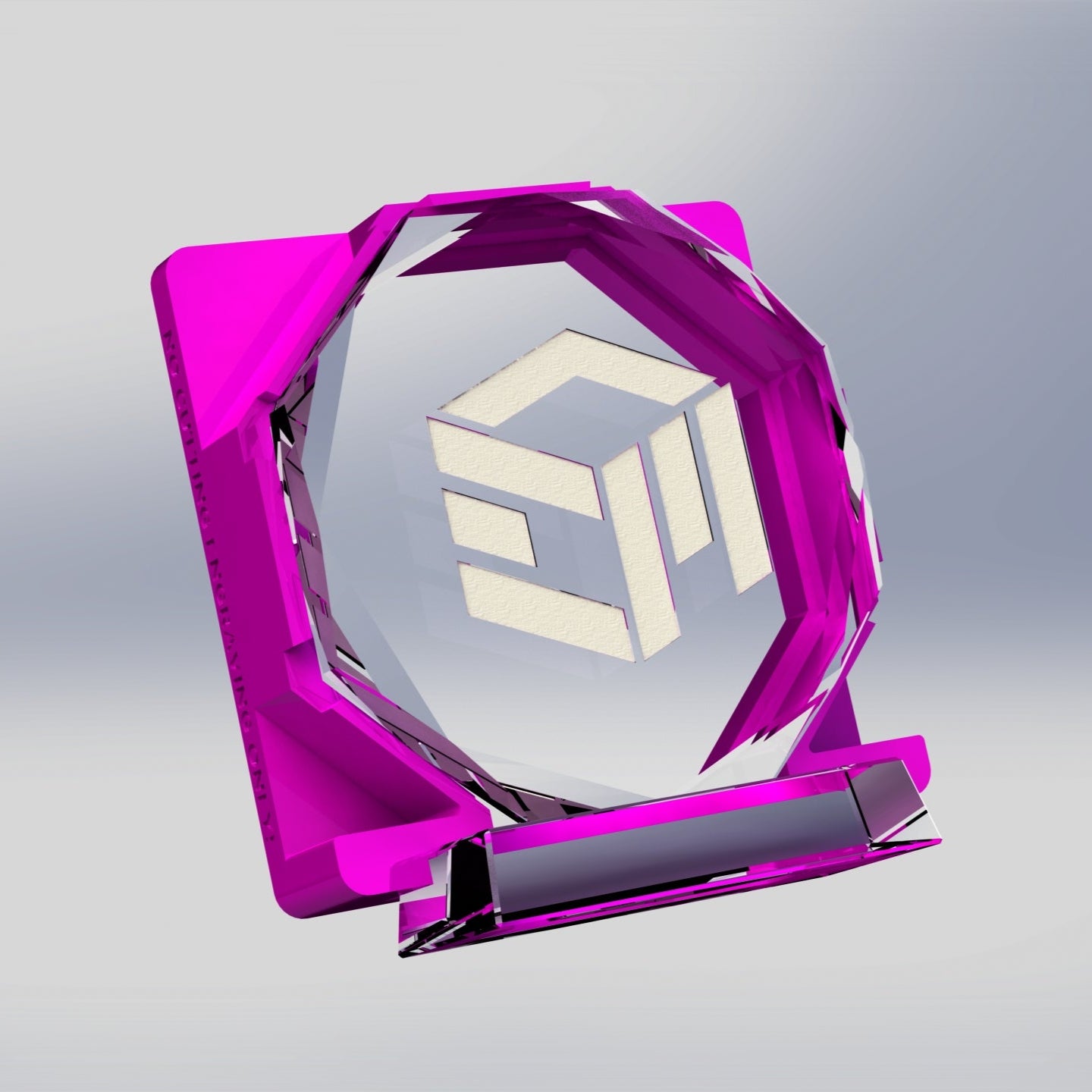 XTool F1 / S1 Crystal Glass Trophy Fixture