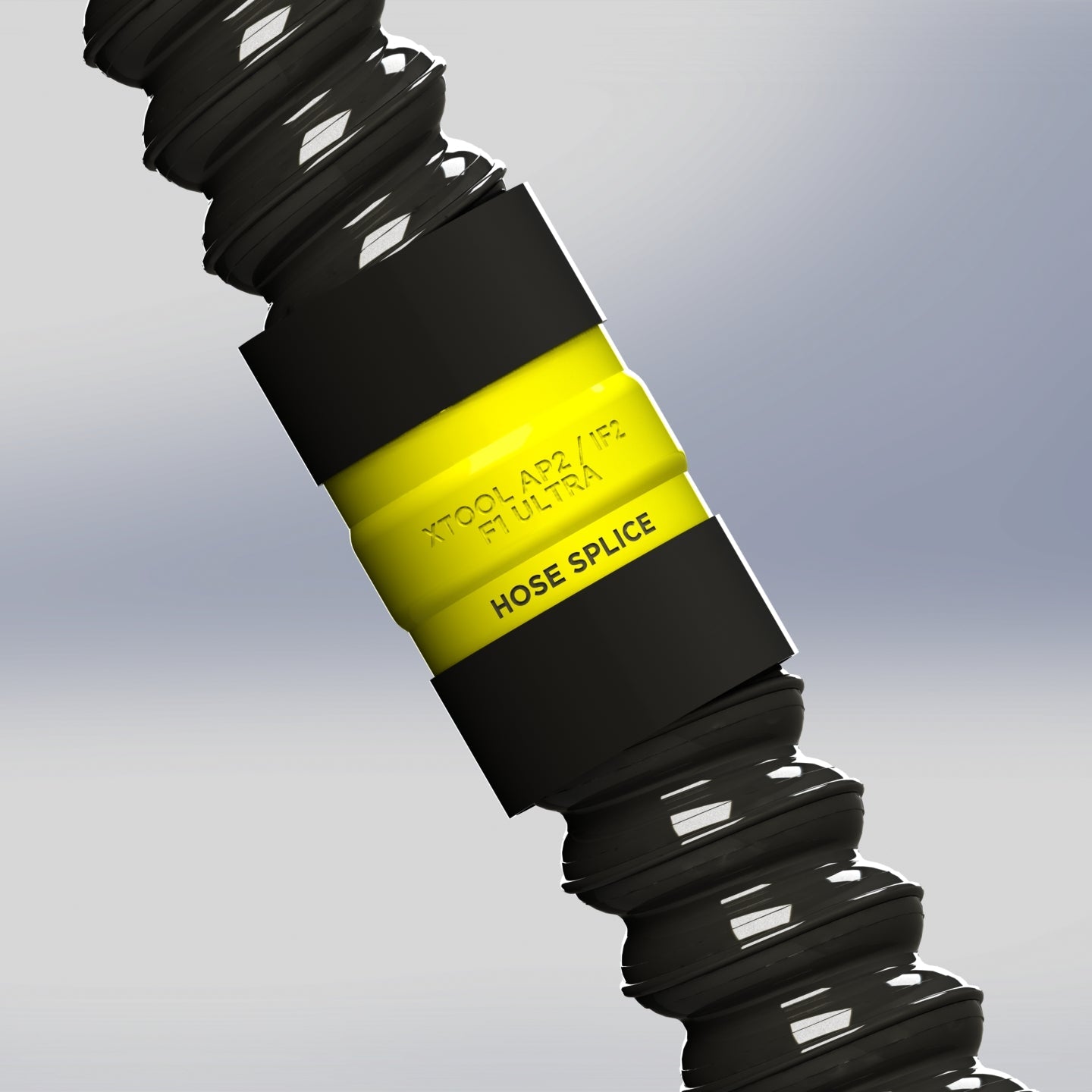 XTool F1 / F2 ULTRA / S1 / IF2 / AP2 Black Hose Splice