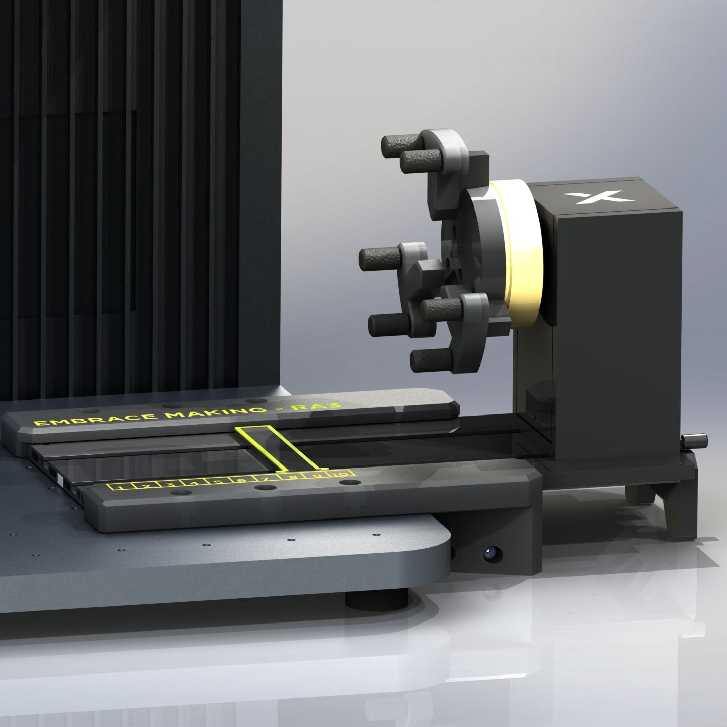 RA3 Mounting Solution With F2 Ultra