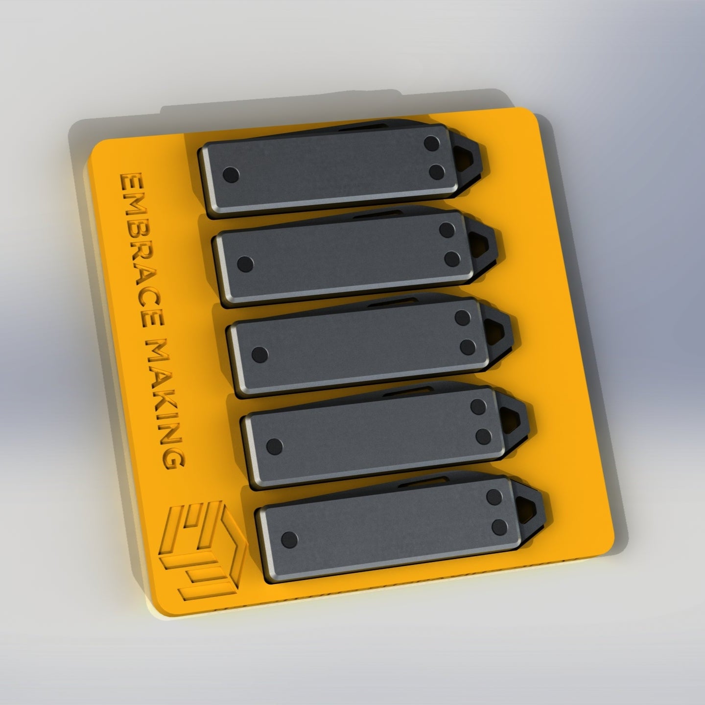 XTool F1 / S1 Small Pocket Knife Fixture