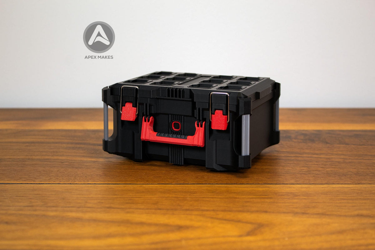 Black Mini Packout Large Tool Box Style Organizer