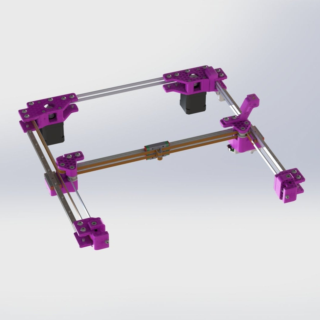 Voron Trident X/Y Axis Functional Multi-Jet Printed Parts