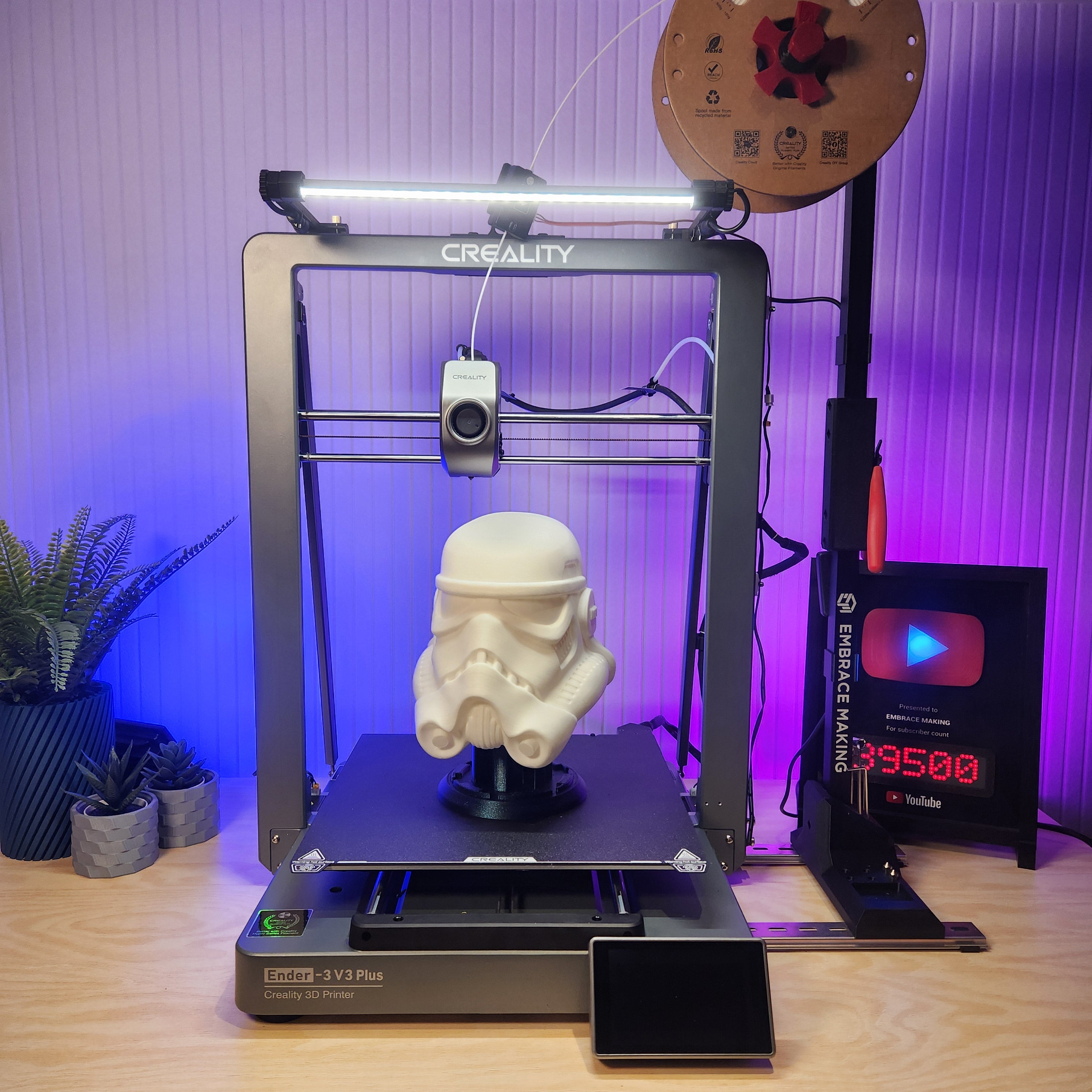 Creality Ender 3 V3 and V3 PLUS LED Lighting System