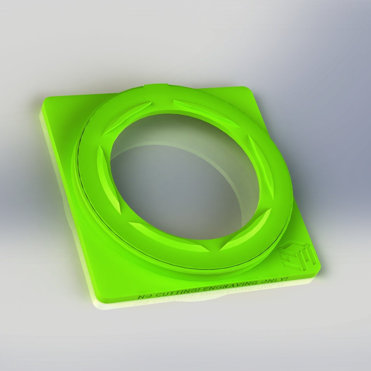 XTool F1 Circle and Hexagon Christmas Ornament Fixture