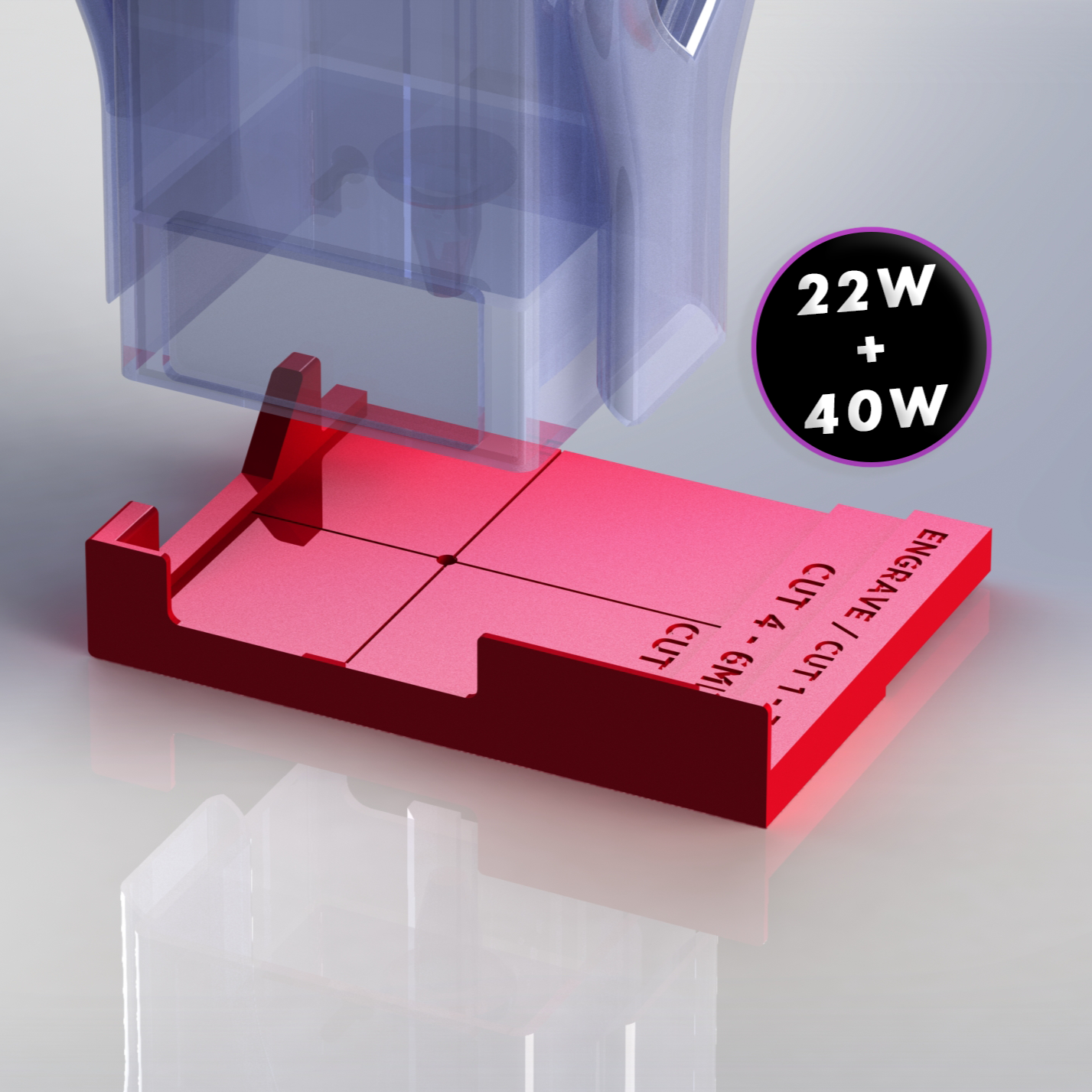 Creality Falcon 2 Material Squaring Corner Alignment Tool