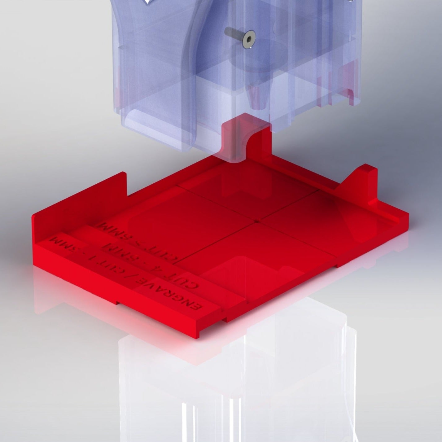 Creality Falcon 2 Material Squaring Corner Alignment Tool