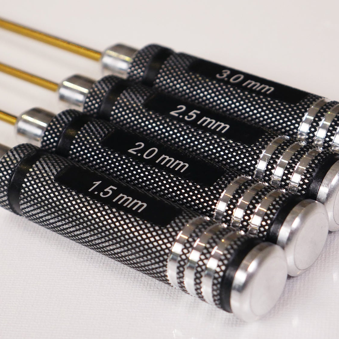 Metric Hex Driver Speed Tip RC Power Tool Bits – Set Of 4 (1.5, 2.0, 2.5, 3.0 Mm)