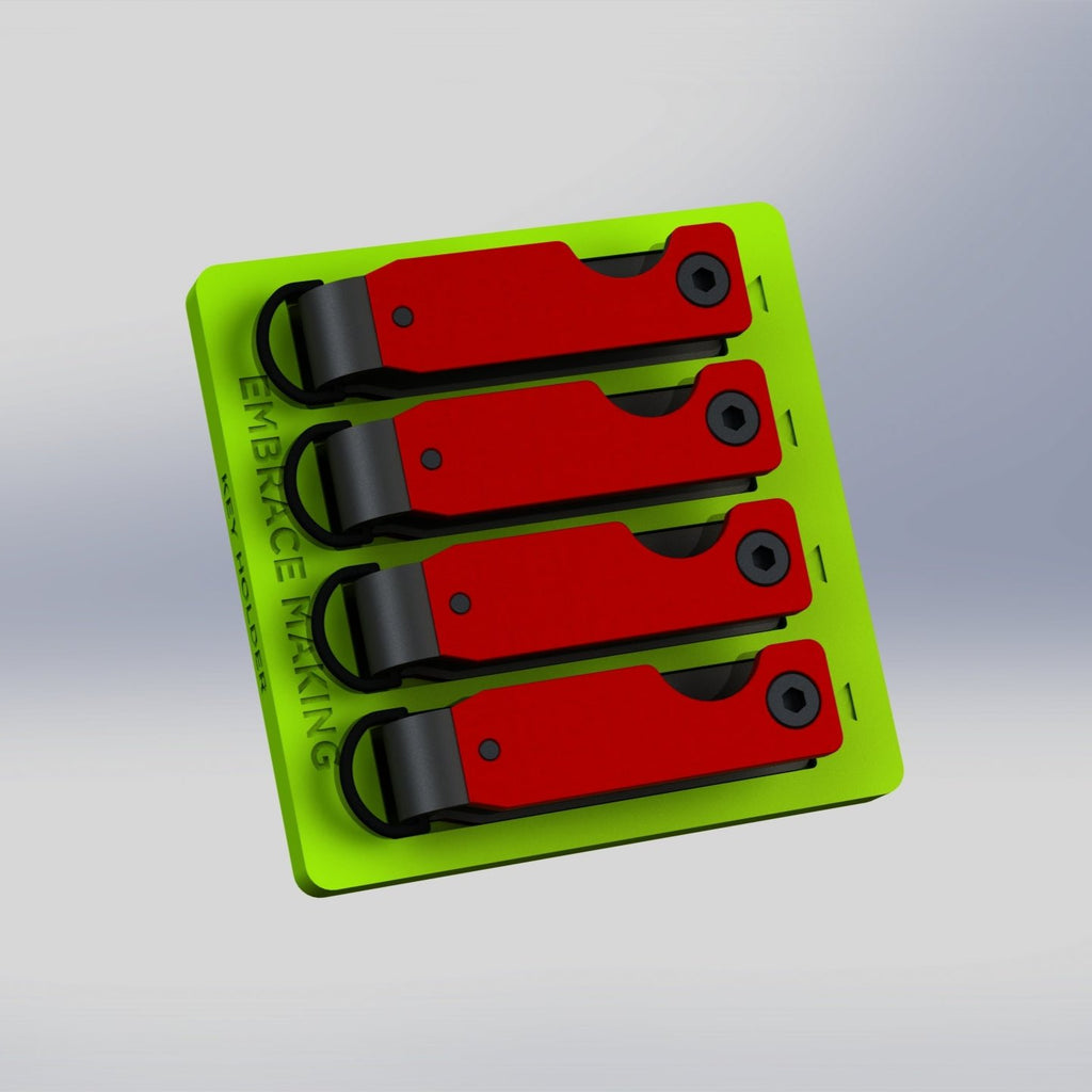 Red Ridge Key Case XTool F1 / S1 Ridge Key Case Fixture