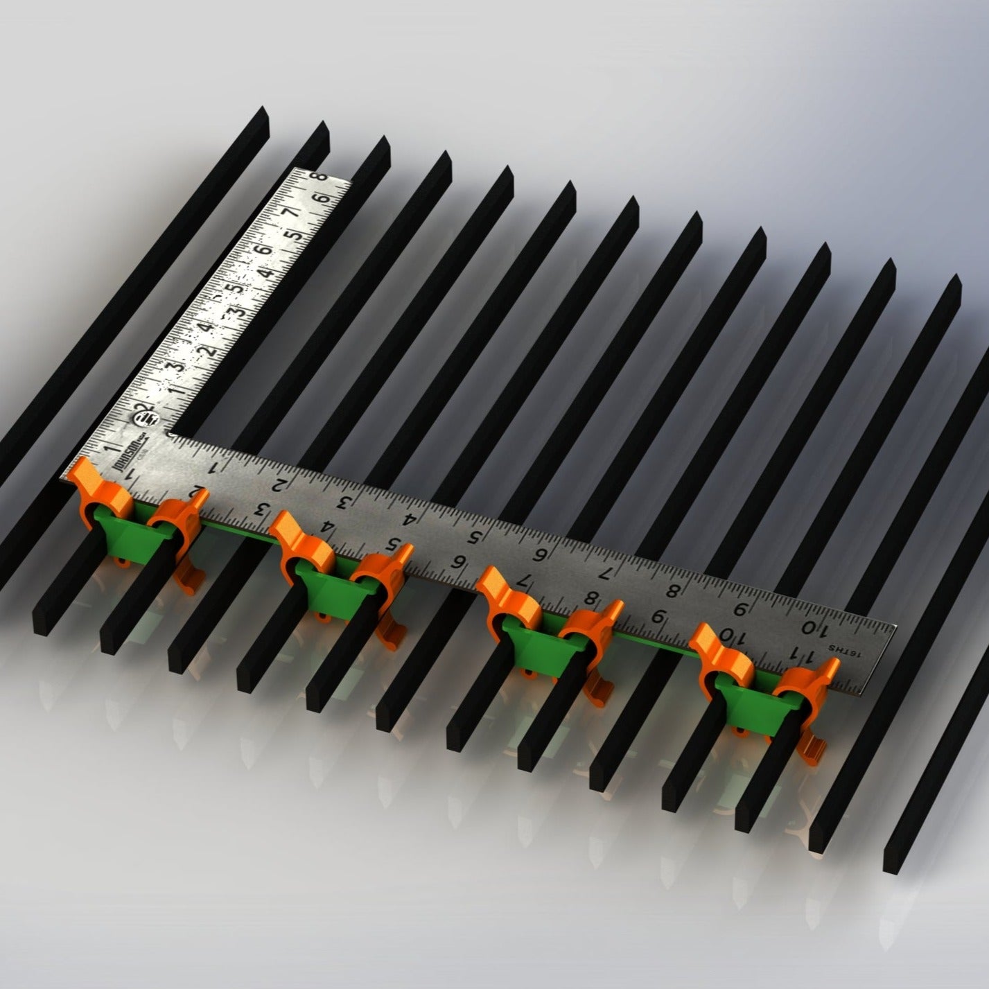 XTool P2 and P2S Material Squaring Brackets