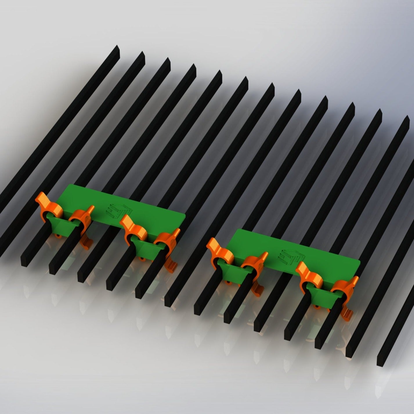 XTool P2 and P2S Material Squaring Brackets