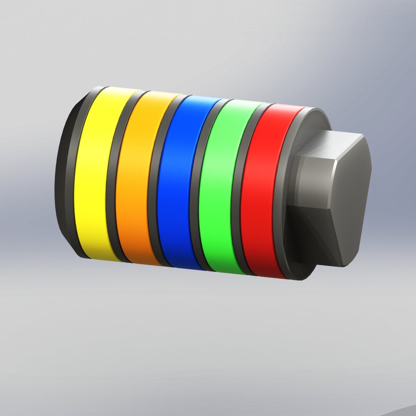 Silicone Wristband Bracelet Rotary Fixture