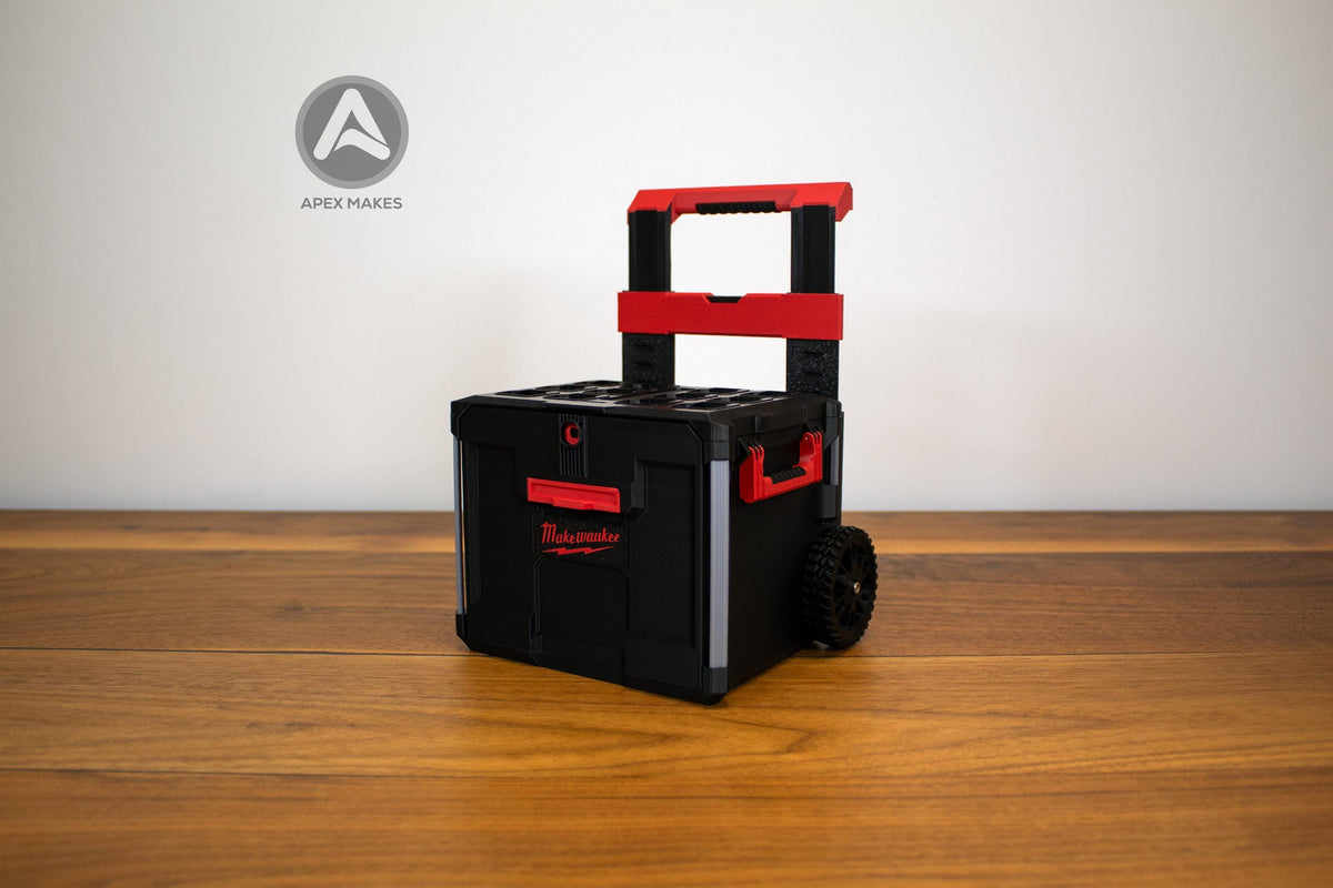 Black Mini Packout Rolling Drawer Tool Box Organizer Style
