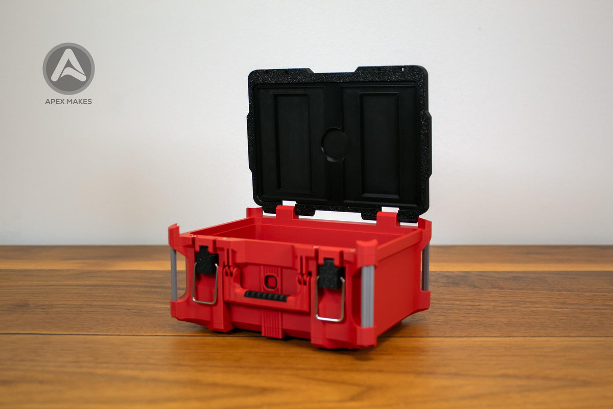Red Mini Packout Large Tool Box Style Organizer