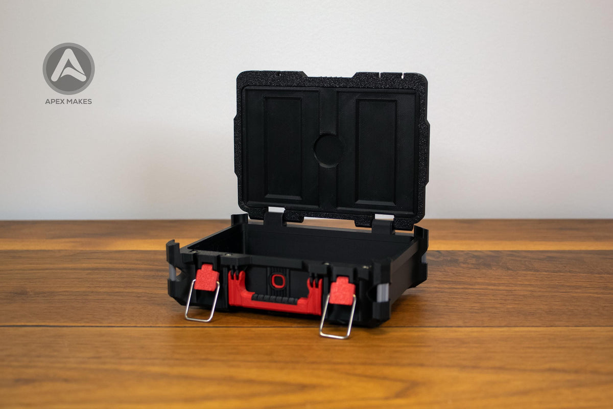 Black Mini Packout Small Tool Box Style Organizer