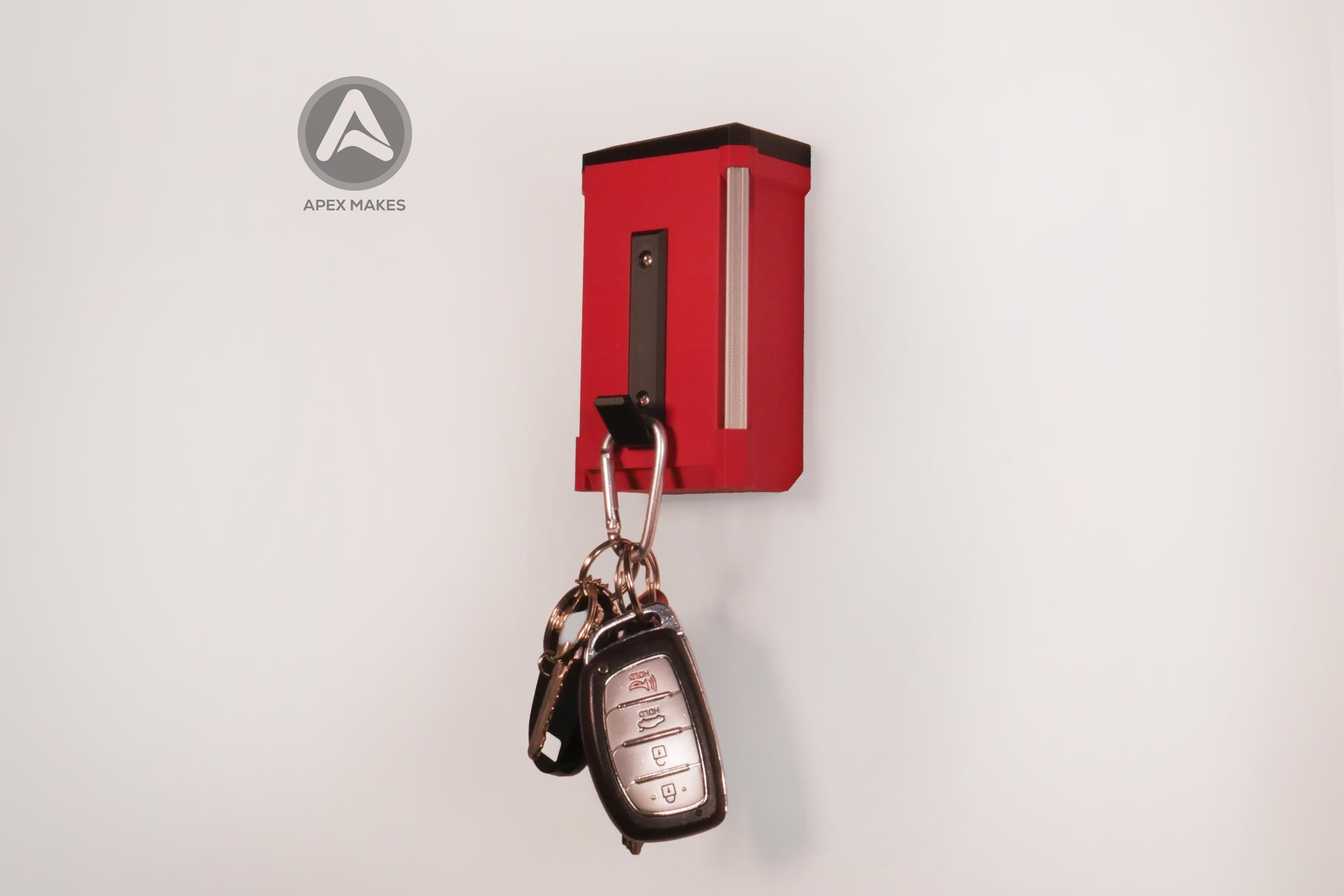 Makewaukee Wall Hook with Secret Rotating Door - Garage Key Holder & Coat Hanger
