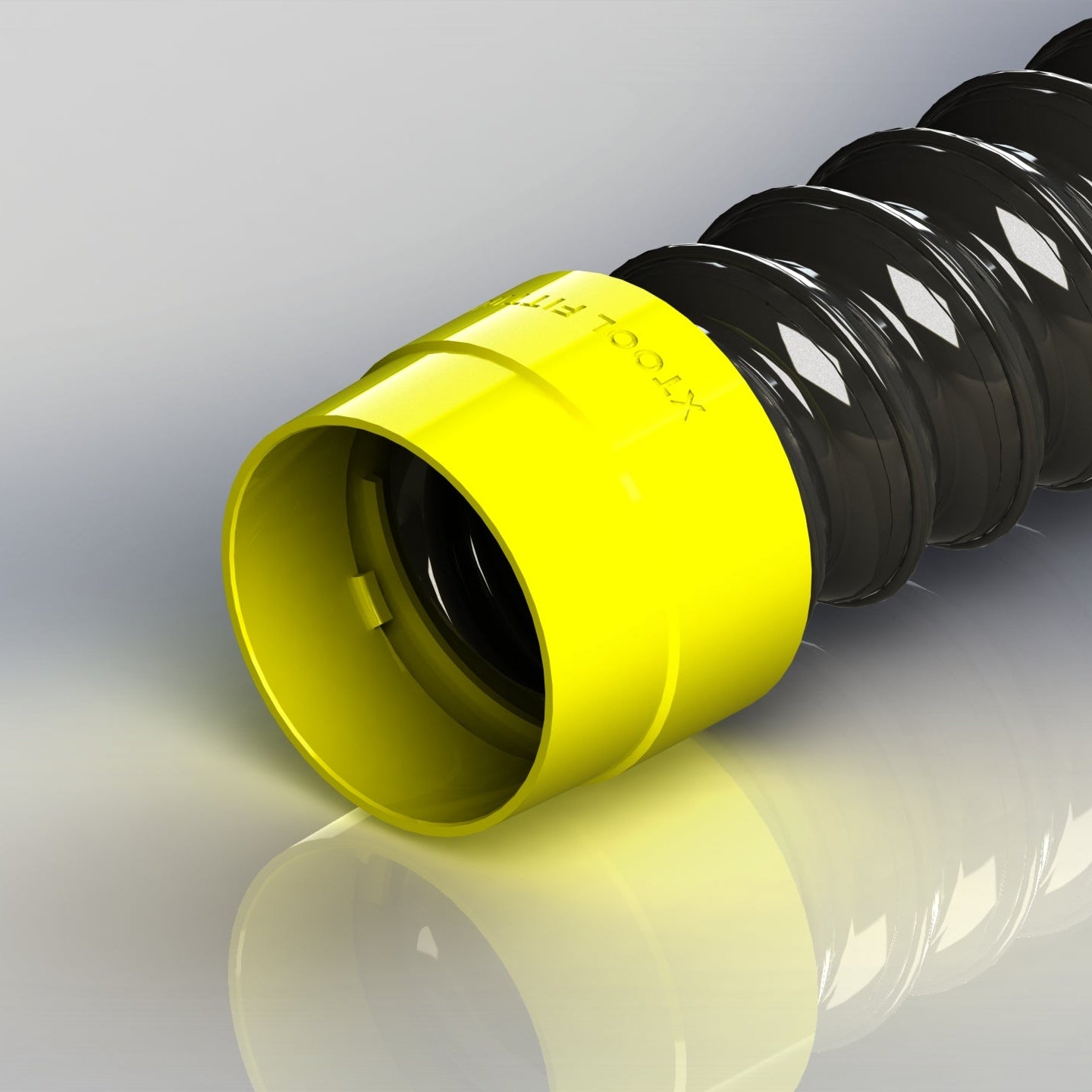 XTool Black Hose End Fitting Direct Replacement